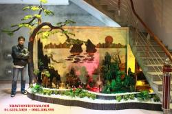 tiểu cảnh nước phòng khách