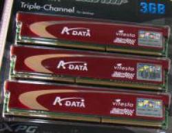 ADATA™ 3.0GB (3 x 1GB) TRIPLE DDR3 bus 1333MHz Overclock standard