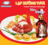 Lạp xưởng tươi tôm 500g Lạp xưởng tươi tôm 500g