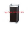 Thùng rác Inox vuông A60