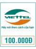 VIETTEL CARD 100