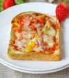 Pizza nhỏ xinh cho bữa sáng