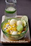 Mùa thu ăn salad trái cây
