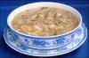 Súp cua nấm linh chi