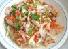 Miến xào mực khô