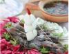 Lẩu tôm bông so đũa